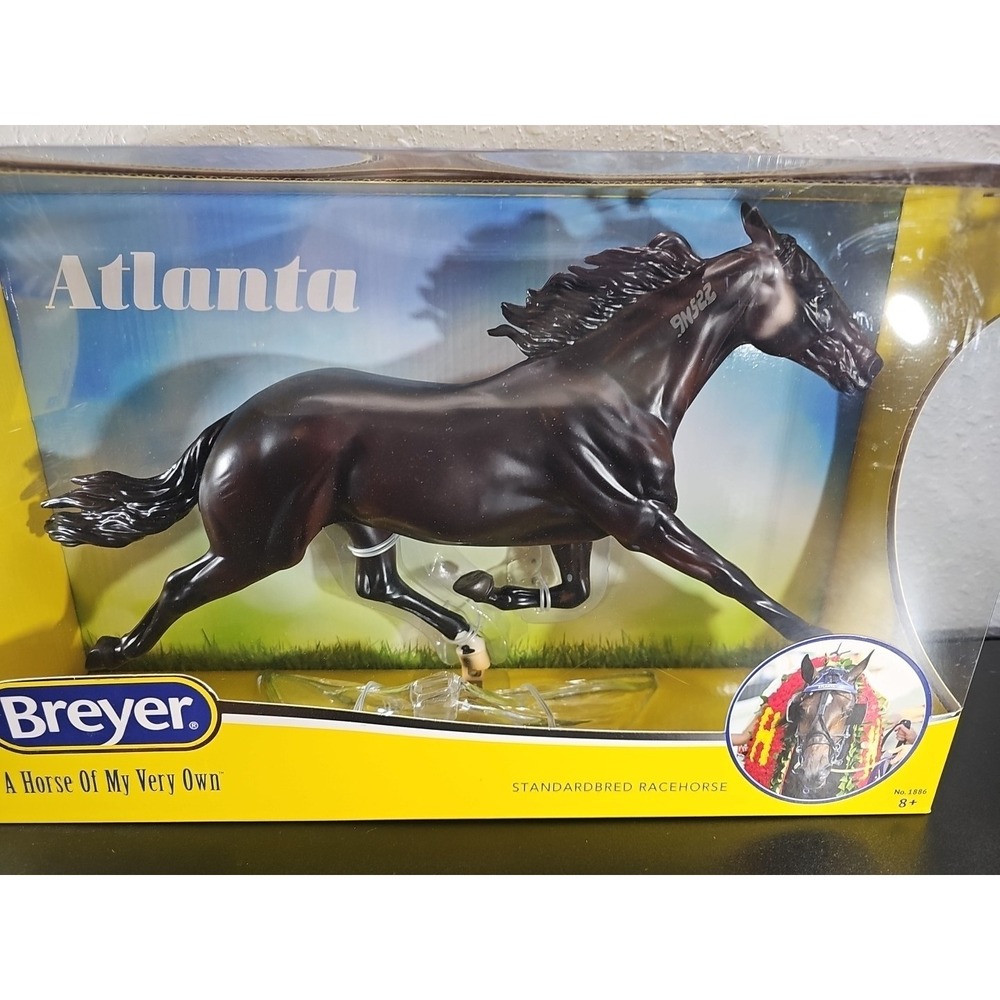 Breyer Model Horses Winter Edition Black Racer Atlanta 2024 - Picture 2 of 4